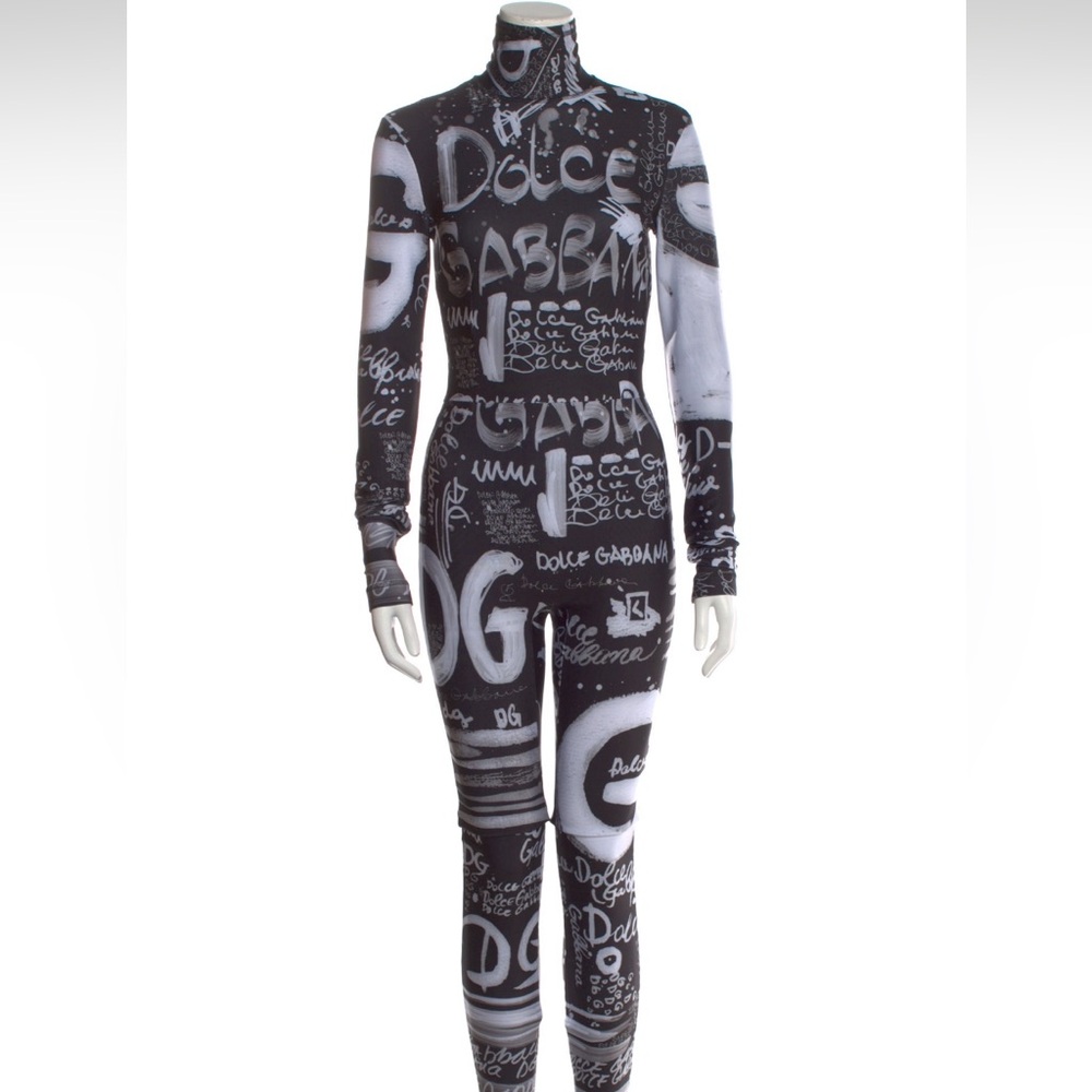 Dolce & Gabbana Turtleneck Jumpsuit - Size IT42